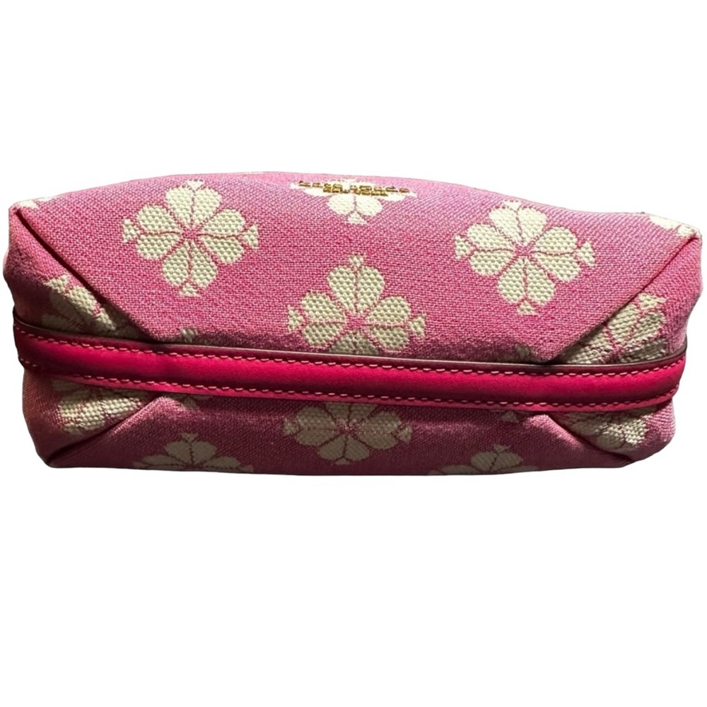 NWT Kate Spade Flower Two-tone Canvas East West Pochette - Picture 12 of 16
